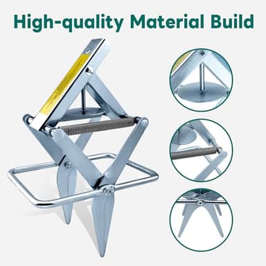 2 Pack Mole Traps,Galvanized Steel Scissor Trap,Reusable Mole Trap Killer,Easy Set Mole Eliminator Trap for Lawns - Image 6