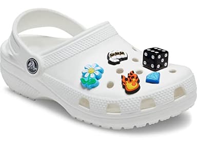 Crocs Girls and Teens Cute Collection Multi Packs Charms for Kids’ Shoes – Medium Width – Single Size MVP Kid 5-Pack One Size Medium - Image 2