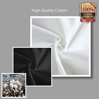 TOPDesign 12-Pack Super Strong Large 12oz Cotton Canvas Tote Bags, Reusable Grocery Shopping Cloth Bags, Fashionable Two-Tone Totes for Crafts, DIY Your Creative Designs - Image 7