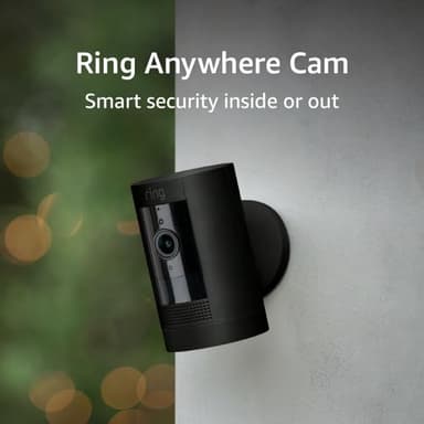 Ring Stick Up Cam Battery | Weather-Resistant Outdoor Camera, Live View, Color Night Vision, Two-way Talk, Motion alerts, Works with Alexa | Black - Image 8