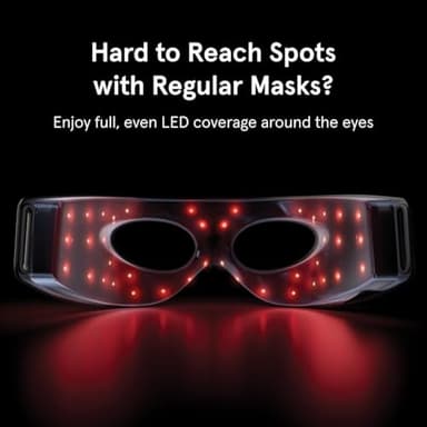 Luminator LED Eye Mask for Men and Women Skincare - Anti-Aging, Boost Collagen, Reduce Dark Circles & Wrinkles, Red Light Therapy for Under-Eye Treatment & Rejuvenation - Only 3 Minutes a Day - Image 9