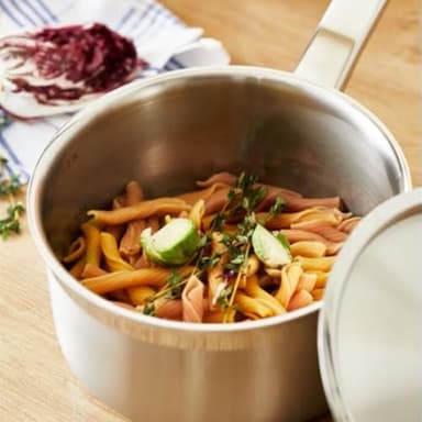 1.5 Quart Stainless Steel Saucepan With Pour Spout, Saucepan With Lid, Mini Milk Pan With Spout - Perfect For Boiling Milk, Sauce, Gravies, Pasta, Noodles (2qt) - Image 7