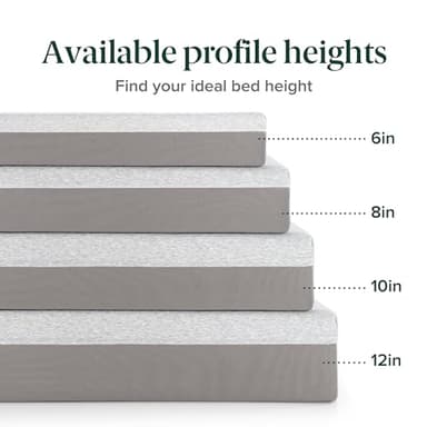 ZINUS 8 Inch Ultima Memory Foam Mattress [New Version], Twin, Fiberglass Free, Medium Firm Feel, Breathable Airflow Memory Foam, Certified Safe Foams & Fabric, Mattress in A Box - Image 9