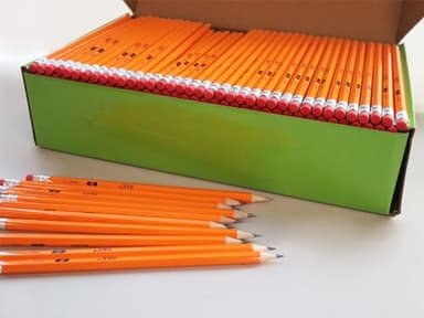 S & E TEACHER'S EDITION 360pcs Pre-sharpened Pencils with eraser top, No.2 pencils #2 HB pencil, Golf, Classroom, Pew, Back to school, 360 pcs/box - Image 7