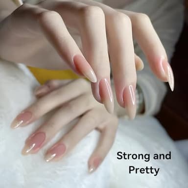 Makartt Clear Gel Builder: Nail Extension, Strong, Self-Levelling, Long Lasting for Strengthener Sculpture Broken Nails Repair Protection, UV LED Lamp Cure Required, Home Salon DIY Manicure 1.06 oz - Image 9
