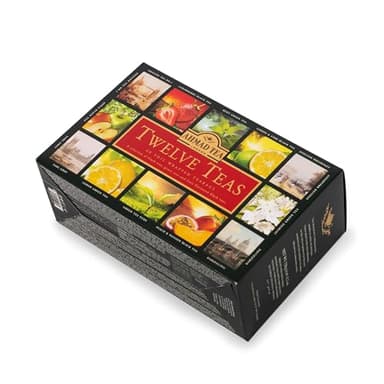 Ahmad Tea Variety Gift Box, 60 Foil Enveloped Teabags, Twelve Teas, 1 Count - Image 3