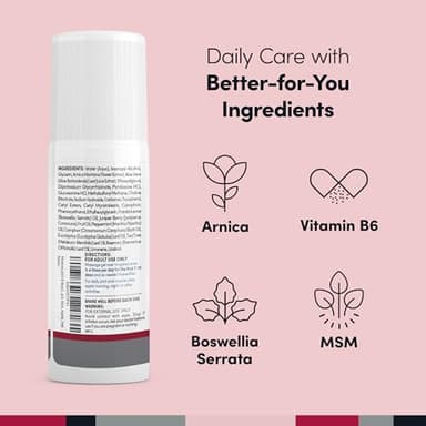 Penetrex Joint & Muscle Therapy - Soothing Gel for Back, Neck, Hands, Feet - Premium Whole Body Rub with Arnica, Vitamin B6 & MSM - 3oz Roll On Gel (2-Pack) - Image 5