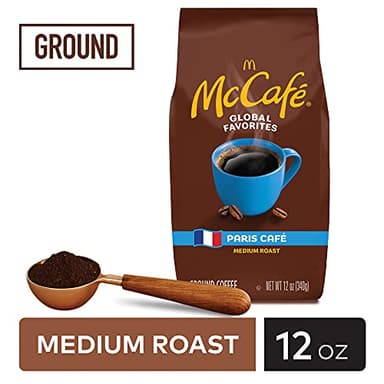 McCafe Paris Café, Ground Coffee, Medium Roast, 12oz Bag - Image 2
