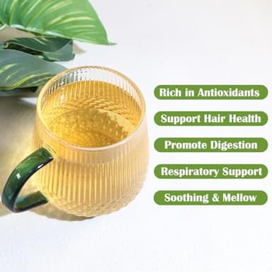 FullChea - Sage Tea Bags - 30 Count X 1.5g - Premium Natural Cut & Sifted Sage Leaf - Non-GMO - Caffeine-free - Rich in Antioxidants & Respiratory Support - Image 5