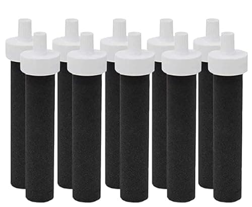 Molgoc Water Replacement Filter for Bottle,Compatible with Brita BB06,fit Brita Hard sided,Sport and Stainless Steel Bottle 10PCS. (Without Bite Valve) - Image 1
