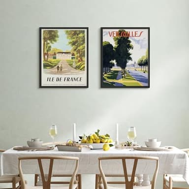 ENJOYBASICS 16x20 Picture Frame, Display Poster 11x14 with Mat or 16 x 20 Without Mat, Wall Gallery Photo Frames, Black, 2 Pack - Image 2