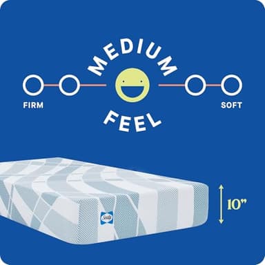 Sealy Dreamlife 10” Foam Mattress-in-a-Box, Queen, SealyComfort Gel Memory Foam, Surface-Guard Technology, 10 Year Limited Warranty, Made in The USA - Image 3