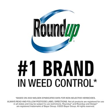 Roundup Weed & Grass Killer₄ Concentrate, Use in and Around Flower Beds, Walkways and Other Areas of Your Yard, 1 gal. - Image 12