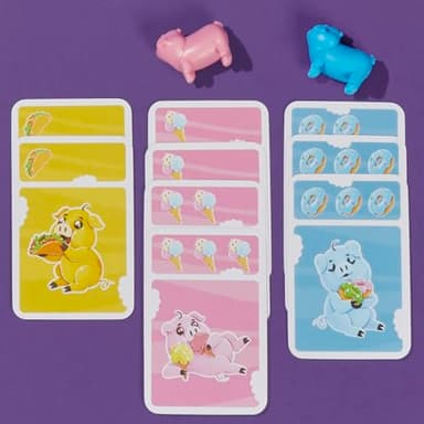 Hasbro Gaming Piggy Piggy Card Game | Family Games for Kids, Teens, and Adults | 2 to 6 Players I 20 Mins. Average | Quick-Playing Travel Games | Fun Summer Activities | Vacation Essentials | Ages 7+ - Image 5