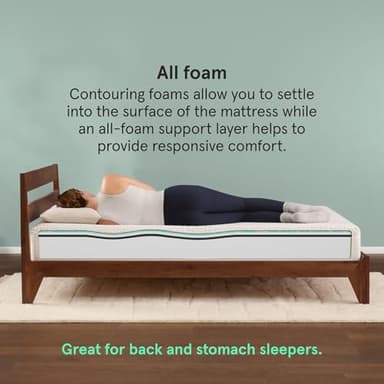 Kin By Tuft & Needle Firm 8" King Adaptive Foam Mattress in a Box, Cooling Pressure Relief, Balanced Support, 100 Night Trial, Fiberglass-Free, CertiPUR-US, 10-Year Limited Warranty - Image 2