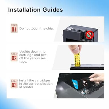 GoToners 952XL Latest Upgrade Compatible Ink Cartridges Combo Pack Replacement for HP 952 XL Use for Officejet Pro 8710 8720 7740 8210 8740 8715 7720 8725 8730 (4, XL) - Image 7