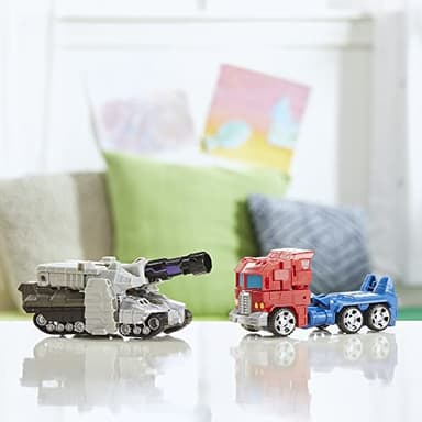 Transformers Toys Heroes and Villains Optimus Prime and Megatron 2-Pack Action Figures - for Kids Ages 6 and Up, 7-inch (Amazon Exclusive) - Image 5