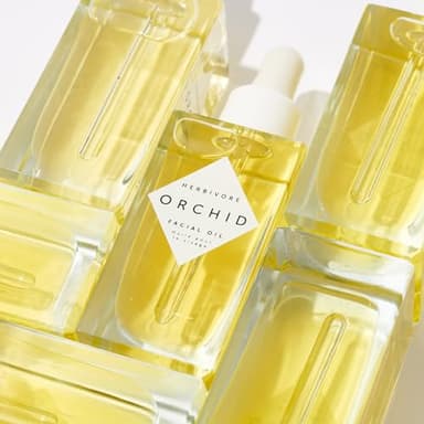 HERBIVORE Orchid Antioxidant Facial Oil – Dewy Hydration, Radiant Glow, Combination to Dry Skin, Anti Aging, Vegan, 50mL / 1.7 oz - Image 4