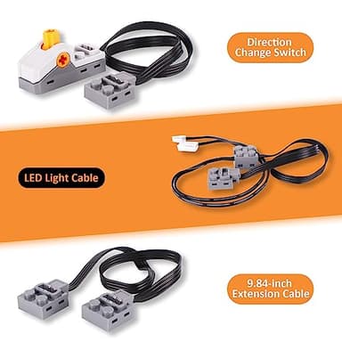 9-in-1 Motor Kit Compatible With Lego Technic, Set With Powerful Motors, Advanced Control Functionality, Ultimate Compatibility - Image 5