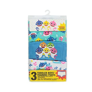 Baby Shark Cotton Potty Training Pant Multipacks with Success Tracking Chart and Stickers, Sizes 18M, 2T, 3T, 4T - Image 2