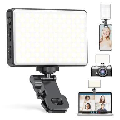 150 LED Phone Light, Selfie Light for iPhone/Phone/iPad/Camera, 5500Mah Rechargeable Portable Lights, 3 Lighting Adjustment Modes, Selfie Lights for Photography/TikTok/Vlog/Video - Image 1