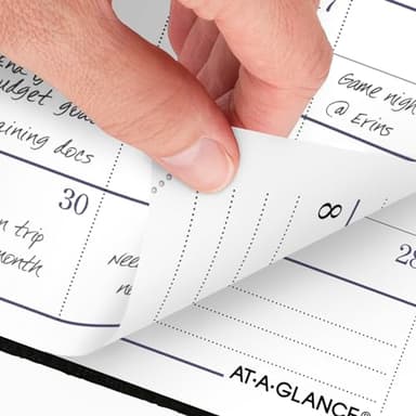 AT-A-GLANCE 2025 Fine Diary, Weekly & Monthly Diary, 2-3/4" x 4-1/4", Pocket Size, Black (72010525) - Image 4