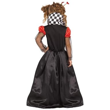 Fun World Queen Of Hearts Toddler Costume, Large, Multicolor - Image 2