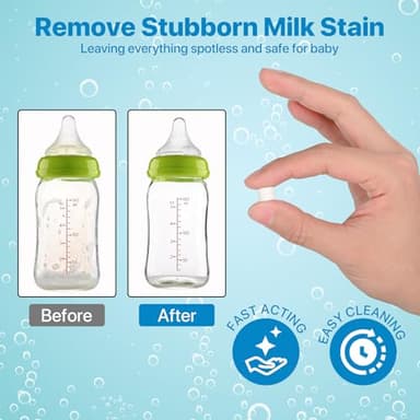 Official Washing Block for All Kinds of Baby Bottle Washers, 160 Detergent Tablets - Image 6