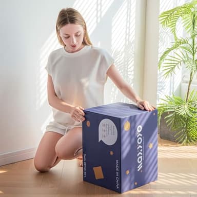 MAXYOYO Futon Mattress, Padded Japanese Floor Mattress Quilted Bed Mattress Topper, Extra Thick Folding Sleeping Pad Breathable Floor Lounger Guest Bed for Camping Couch, Dark Grey, Full - Image 6