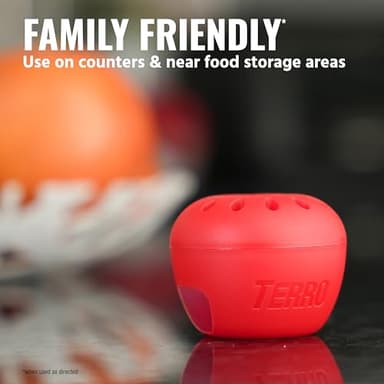 Terro Fruit Fly Traps for Indoors (6 Pack) + 270 Days of Lure Supply - Image 8