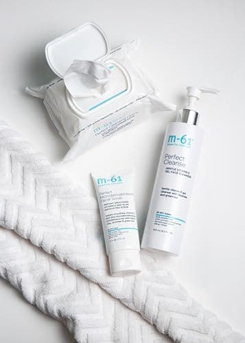 m-61 Perfect Cleanse | Daily Gentle, Foaming Gel Cleanser With Vitamin E, Lavender, Green Tea. For All Skin Types. Dermatologist and Allergy Tested, 8.2 Fl Oz - Image 7