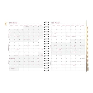 Brownline® 2025 Essential Weekly/Monthly Refill, 12 Months, January to December, Twin-Wire Binding, 8.5" x 6.75" (CB852R-25) - Image 3