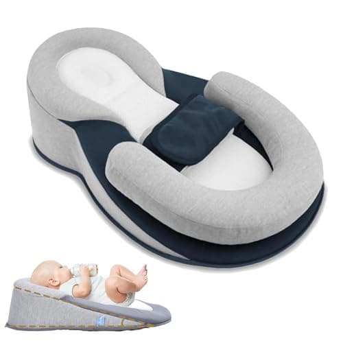 NGMSLPM RestNest Baby Bed Acid Reflux with Strap, Keesley Rest Nest Baby Bed, for Comfortable Play & Feeding Support (Regular) - Image 1