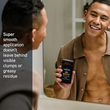 Cremo Palo Santo Aluminum Free Deodorant for Men, 48-hour Long Lasting Odor Protection, 2.65oz - Image 5