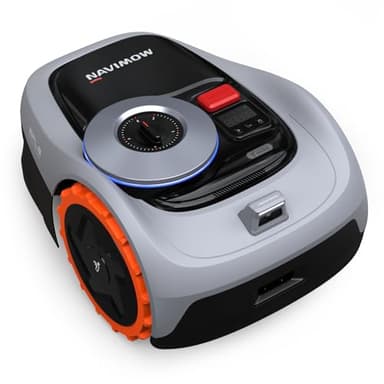 Segway Navimow i105N Robot Lawn Mower Perimeter Wire Free 1/8 Acre RTK+Vision Robotic Lawnmower, AI-Assisted Mapping, Virtual Boundary, APP Control, 58dB(A) Quiet, Multi-Zone Management - Image 1