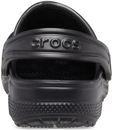 Crocs Unisex-Child Classic Clogs, Black/Black, 5 Big Kid - Image 3