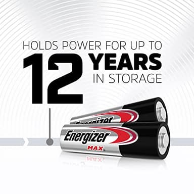 Energizer AA Batteries, MAX Double AA Battery Alkaline, 24 Count - Image 5