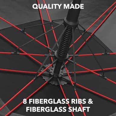 Repel Umbrella Windproof Travel Umbrellas for Rain - Easy Auto Open Close, Durable & Compact Umbrella, Strong Fiberglass Frame, Waterproof Canopy - Backpack, Purse, Portable Umbrella for Travel - Image 8