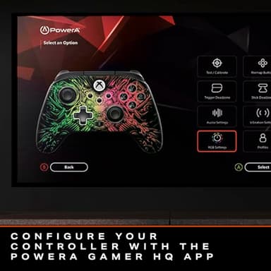 PowerA FUSION Pro Wireless Controller for Xbox Series X|S with Lumectra Officially Licensed for Xbox Series X|S and works on Xbox One and Windows 10/11 (Renewed) - Image 7