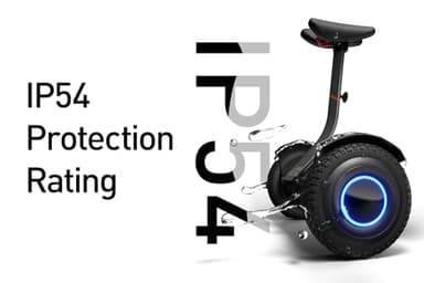 Segway Ninebot S2 Electric Self-Balancing Scooter - Master Your Commute w/t 11.2 mph Max. Speed, 21.7 Mi Range, 10.5” Off Road Tires, Compatible w/t Gokart Kit, UL-2272 Certified - Image 6