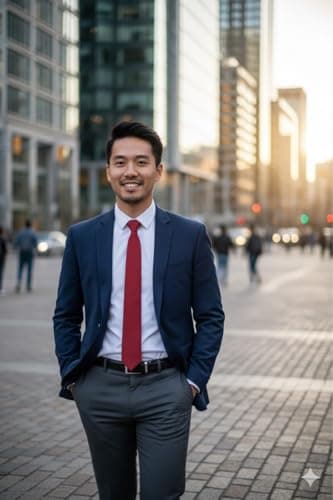 trilece Ties for Men - Mens Red Tie - Men's Solid Color Costume Ties - Formal Neckties for Men - Neck Tie for Man (Red) - Image 5