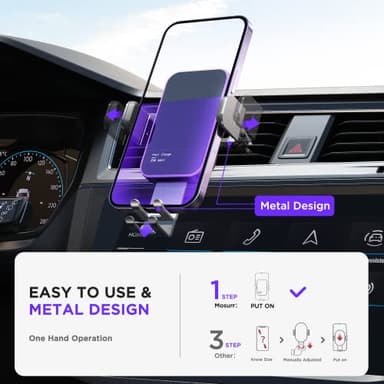 Wireless Car Charger,【7 Colored RGB Backlit】 Mosurr 15W Auto Clamping Phone Holders for Your car fit for iPhone 16 15 14 Mini Pro Max, Samsung Galaxy S25 Ultra S24 S23+, etc, Fathers Day for Gifts - Image 5