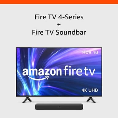 Amazon Fire TV 50“ 4-Series with Fire TV Soundbar - Image 7