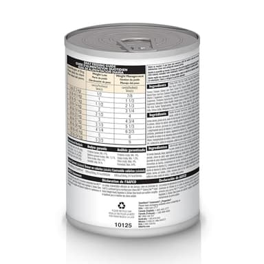 Hill's Science Diet Perfect Weight, Adult 1-6, Weight Management Support, Wet Dog Food, Chicken & Vegetables Stew, 12.5 oz Can, Case of 12 - Image 2