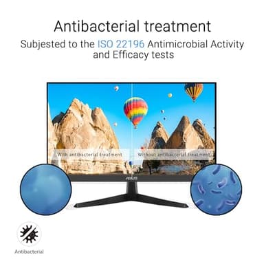 ASUS 22” (21.45" viewable) Eye Care Monitor (VY229HF) - Full HD, IPS, 100Hz, 1ms, SmoothMotion, Adaptive Sync, Eye Care Plus Technology, Blue Light Filter, Flicker Free, Tilt 3 yr Warranty - Image 4