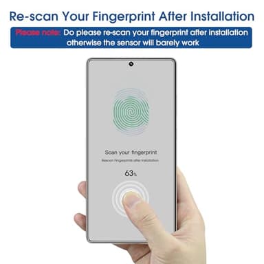 amFilm Auto-Alignment OneTouch for Samsung Galaxy S25 Ultra 6.9" Screen Protector + Camera Lens Protector, Tempered Glass, 30 seconds Installation, Bubble Free, Case Friendly, Anti-Scratch [2+2 Pack] - Image 7