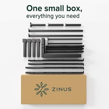 ZINUS 14 Inch Elias Metal Platform Bed Frame, Steel Support, No Box Spring Needed, Easy Assembly, Queen - Image 9