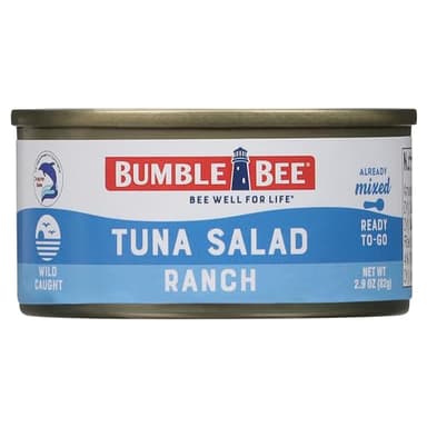 Bumble Bee Snack On The Run Ranch Tuna Salad with Crackers Kit (Pack of 12) - Ready to Eat Protein Snack Pack - 8g Protein per Box - Wild Caught MSC Certified Tuna - Image 6