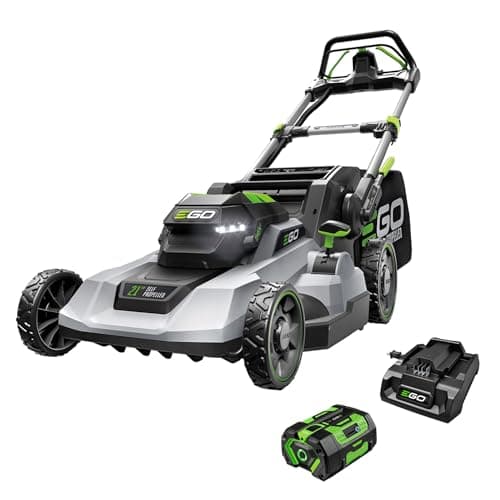 EGO POWER+ Electric Lawn Mower, Self-Propelled Cordless, Includes 56V 6.0Ah Battery And 320W Charger - LM2114SP - Image 1