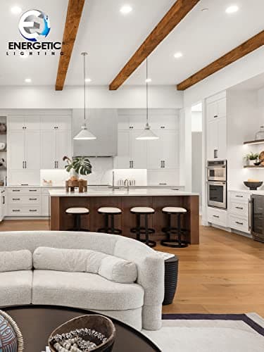 2 Pack 6 Inch Ultra-Thin LED Recessed Ceiling Light with Junction Box, 5000K Daylight, 12W 110W Eqv, Dimmable Canless LED Recessed Light, 1050LM High Brightness Wafer Downlight- ETL&FCC Certified - Image 7